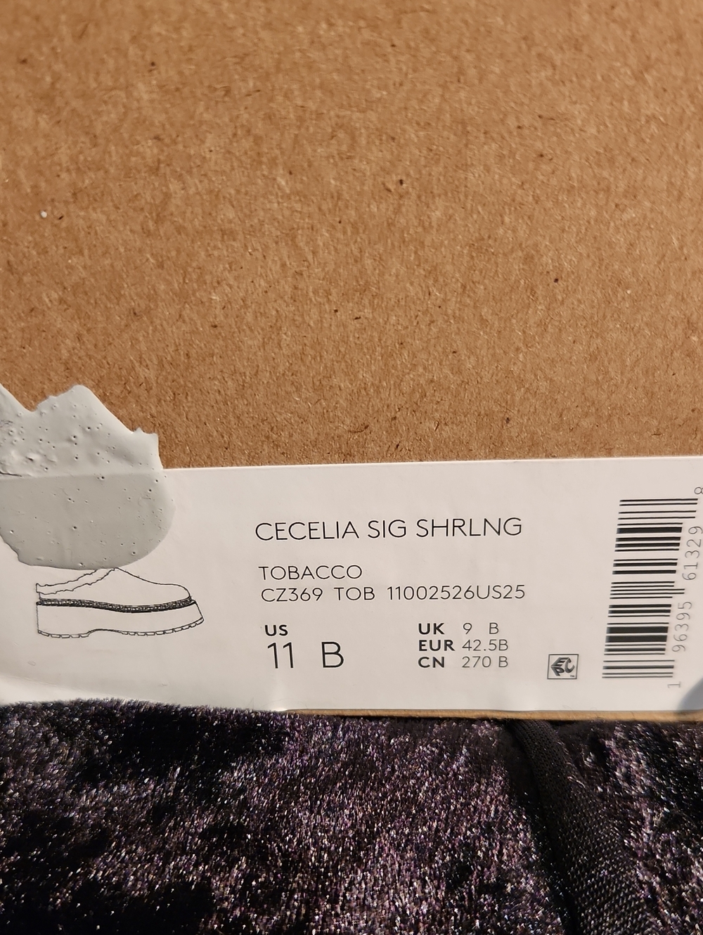 Coach Cecelia Clog Platforms with shearling lining - Picture 10 of 11